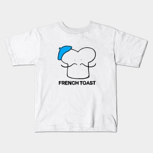 Toast with black lines Kids T-Shirt